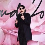 Marilyn Manson en los British Fashion Awards 2016