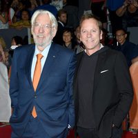 Donald y Kiefer Sutherland en el Toronto International Film Festival 2015