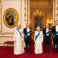 La Familia Real Británica en la recepción al Cuerpo Diplomático