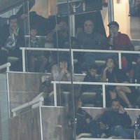 Cristiano Ronaldo y Georgina Rodríguez disfrutando del Real Madrid-Deportivo