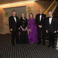 La Familia Real Noruega en la entrega del Premio Nobel de la Paz 2016 a Juan Manuel Santos