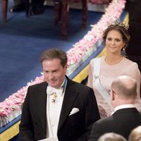 Magdalena de Suecia y Chris O'Neill en los Premios Nobel 2016