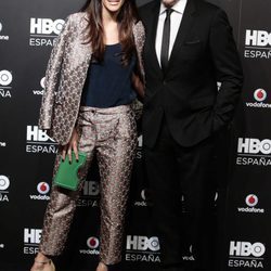 Carlos Bardem y Cecilia Gessa en la fiesta de lanzamiento de HBO en España