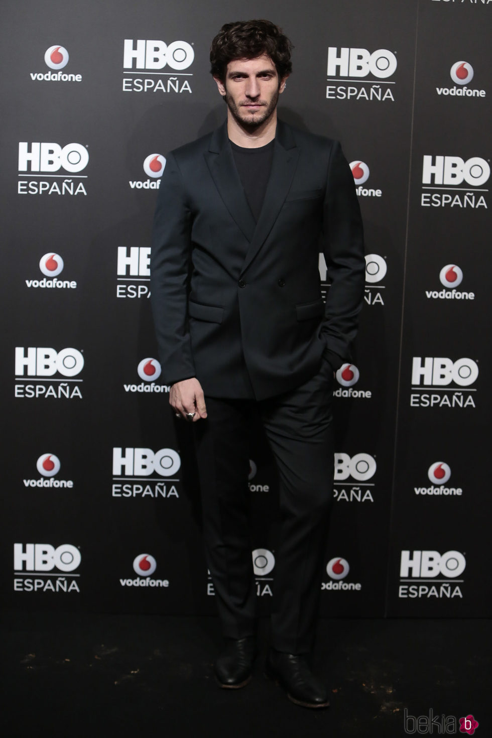 Quim Gutiérrez en la fiesta de lanzamiento de HBO en España