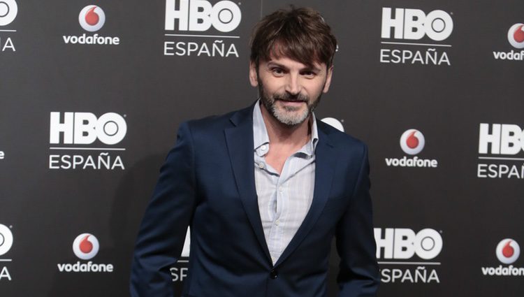 Fernando Tejero en la fiesta de lanzamiento de HBO en España