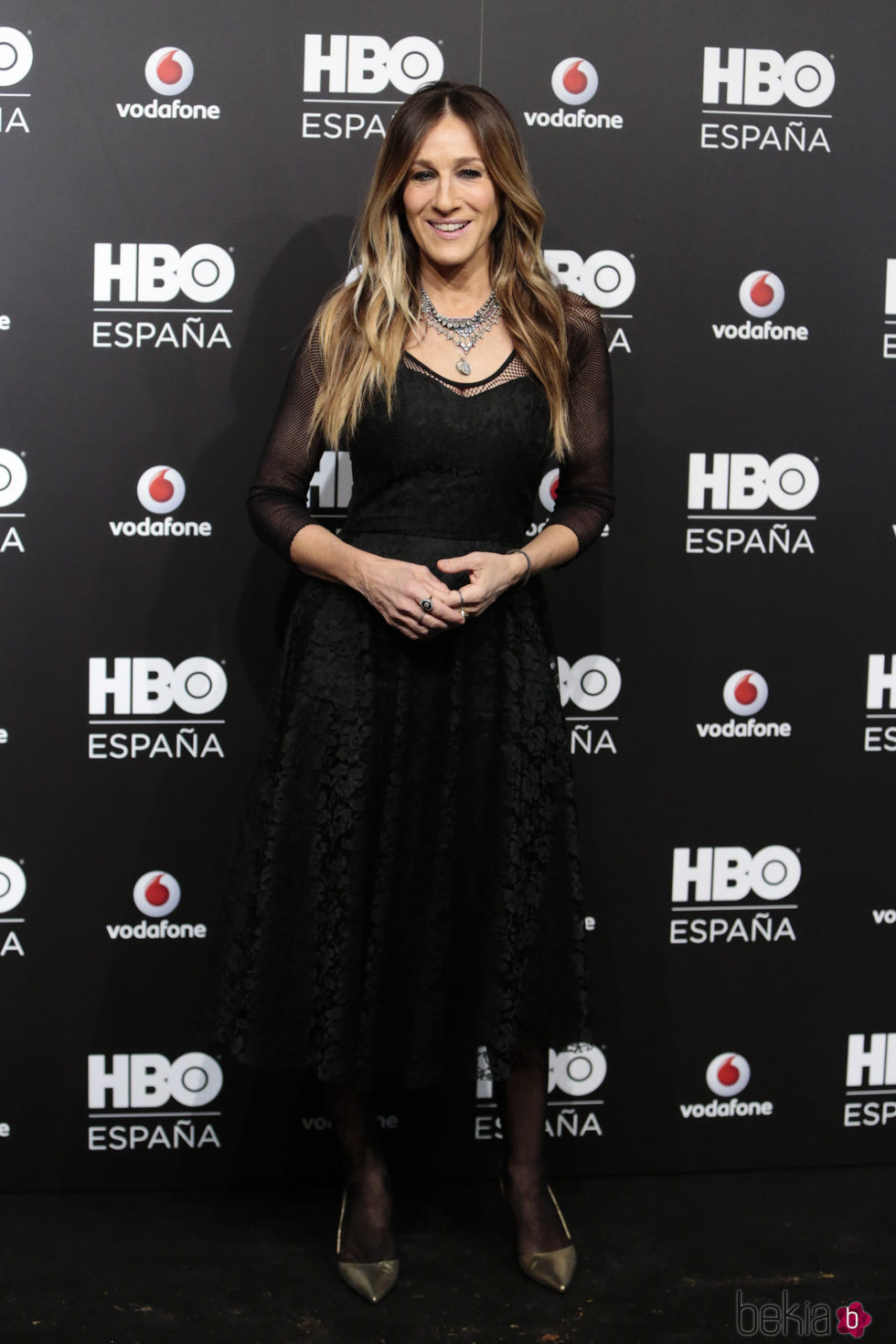 Sarah Jessica Parker en la fiesta de lanzamiento de HBO en España
