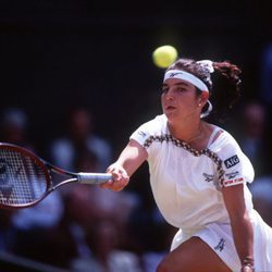 Arantxa Sánchez Vicario en Wimbledon 1995