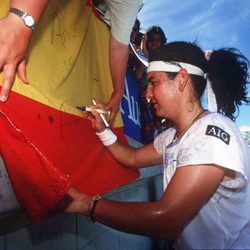 Arantxa Sánchez Vicario en el Australia Open 1996