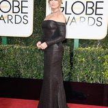 Goldie Hawn en la alfombra roja de los Globos de Oro 2017