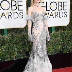 Nicole Kidman en la alfombra roja de los Globos de Oro 2017