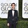 Andrew Garfield en la alfombra roja de los Globos de Oro 2017
