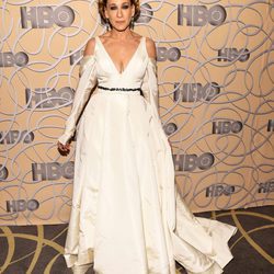 Sarah Jessica Parker en la fiesta de HBO tras los Globos de Oro 2017