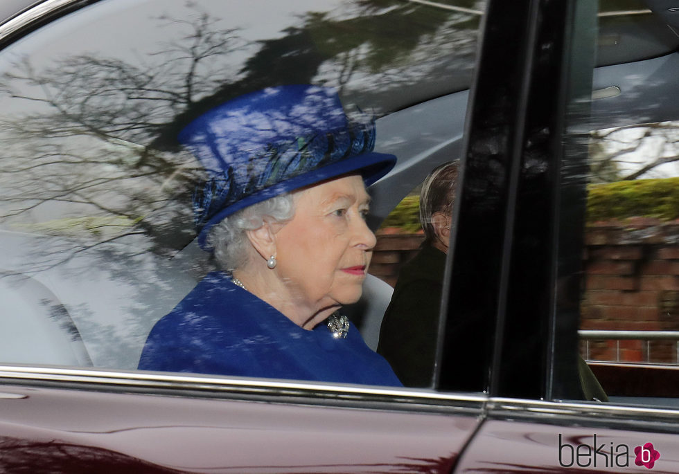 La Reina Isabel II reaparece después de la Navidad
