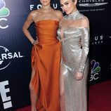 Kylie y Kendall Jenner en la fiesta de NBC tras los Globos de Oro 2017