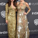 Priyanka Chopra y Sofía Vergara en la fiesta de Warner Bros tras los Globos de Oro 2017