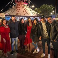 Los concursantes de 'GH', Niedziela, Sofía, Hugo, Pol y Adara acuden al circo de la joven