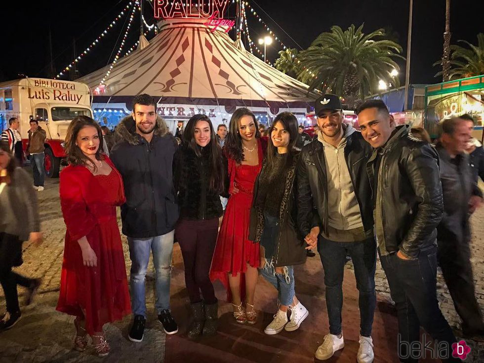 Los concursantes de 'GH', Niedziela, Sofía, Hugo, Pol y Adara acuden al circo de la joven