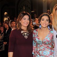 Raquel Bollo, Alma Bollo y Laura Sánchez en la pasarela 'We love flamenco' 2017