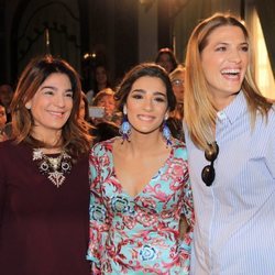 Raquel Bollo, Alma Cortés y Laura Sánchez en la pasarela 'We love flamenco' 2017