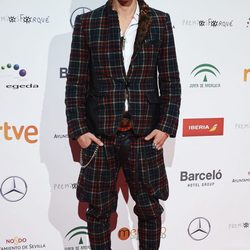 Óscar Jaenada en la entrega de los Premios Forqué 2017