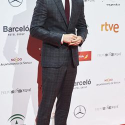 Pablo Rivero en la entrega de los Premios Forqué 2017
