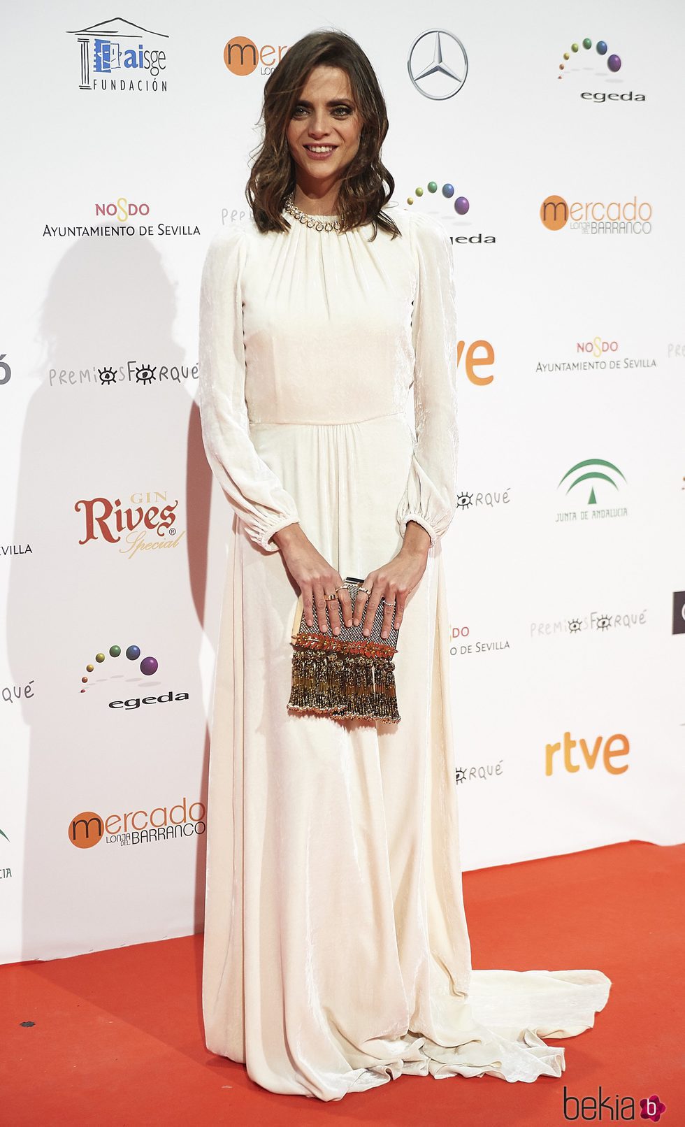 Macarena Gómez en la entrega de los Premios Forqué 2017