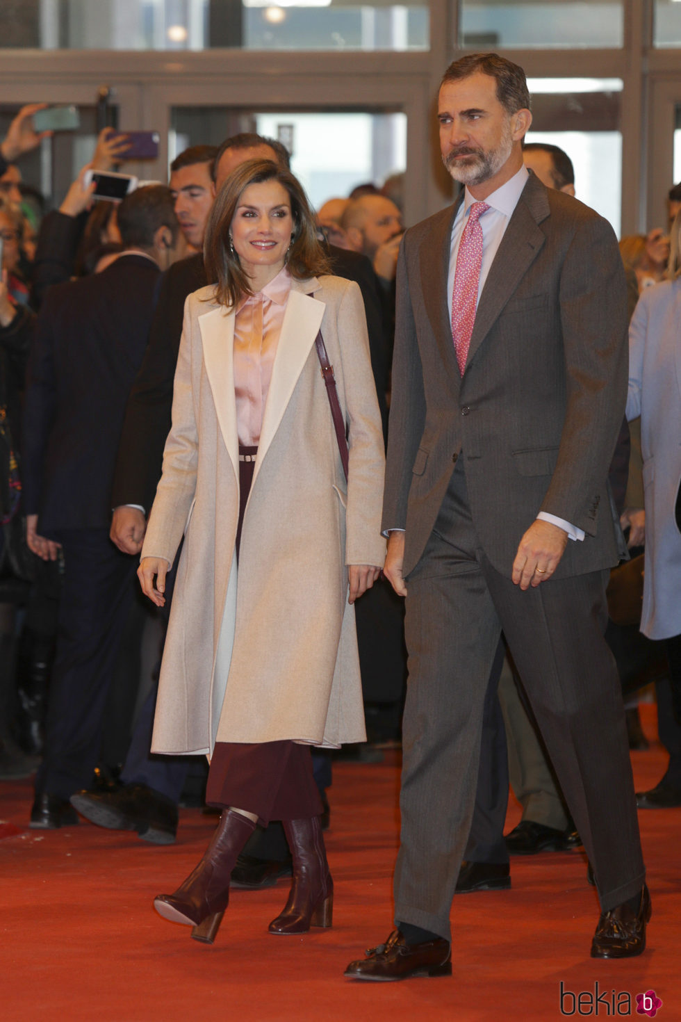 Los Reyes Felipe y Letizia en la inauguración de FITUR 2017