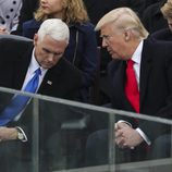 Donald Trump con el nuevo vicepresidente de Estados Unidos, MIke Pence