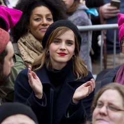 Emma Watson en la Marcha de las Mujeres en Washington