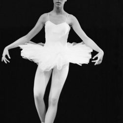 Carolina de Mónaco haciendo ballet