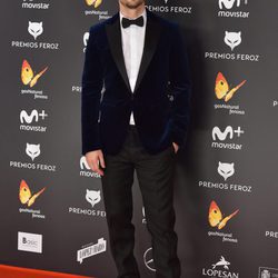 Raúl Arévalo en la alfombra roja de los Premios Feroz 2017