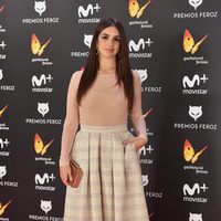 Elena Furiase en la alfombra roja de los Premios Feroz 2017
