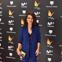 Nuria Gago en la alfombra roja de los Premios Feroz 2017