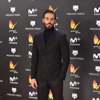 Álex Barahona en la alfombra roja de los Premios Feroz 2017