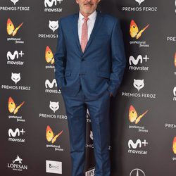 Fernando Guillén-Cuervo en la alfombra roja de los Premios Feroz 2017