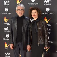 José Sacristán en la alfombra roja de los Premios Feroz 2017