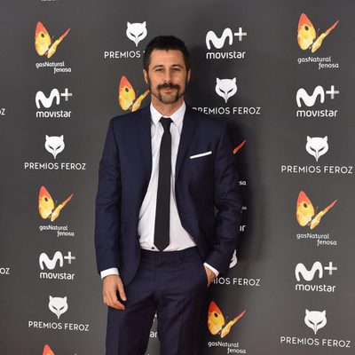 Hugo Silva en la alfombra roja de los Premios Feroz 2017