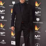 Eduard Fernández en la alfombra roja de los Premios Feroz 2017
