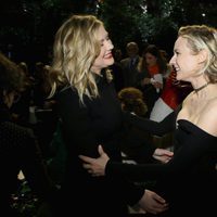 Diane Kruger y Kristen Dunst en el desfile primavera/verano 2017 de Dior en la Semana de la Alta Costura de París