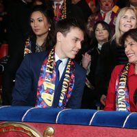 Louis Ducruet y Estefanía de Mónaco, muy cómplices en el Festival de Circo de Monte-Carlo 2017