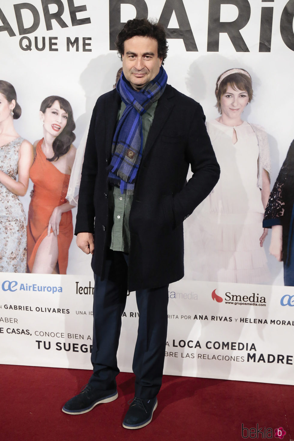 Pepe Rodríguez en el estreno de la obra de teatro 'La madre que me parió'