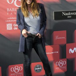 Laura Matamoros en el desfile de Naulover en la 080 Barcelona Fashion