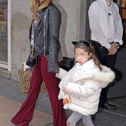 Elena Tablada con su hija Ella Bisbal en su 36 cumpleaños