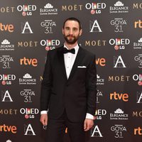 Dani Rovira en la alfombra roja de los Premios Goya 2017