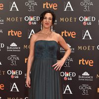 Beatriz Bodegas en la alfombra roja de los Premios Goya 2017