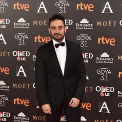 Juan Antonio Bayona en la alfombra roja de los Premios Goya 2017