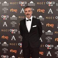 Javier Fesser en la alfombra roja de los Premios Goya 2017