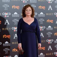 Eulalia Ramón en la alfombra roja de los Premios Goya 2017