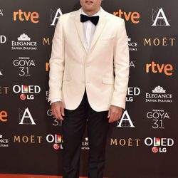 Daniel Guzmán en la alfombra roja de los Premios Goya 2017
