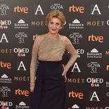 Marisa Paredes en la alfombra roja de los Premios Goya 2017